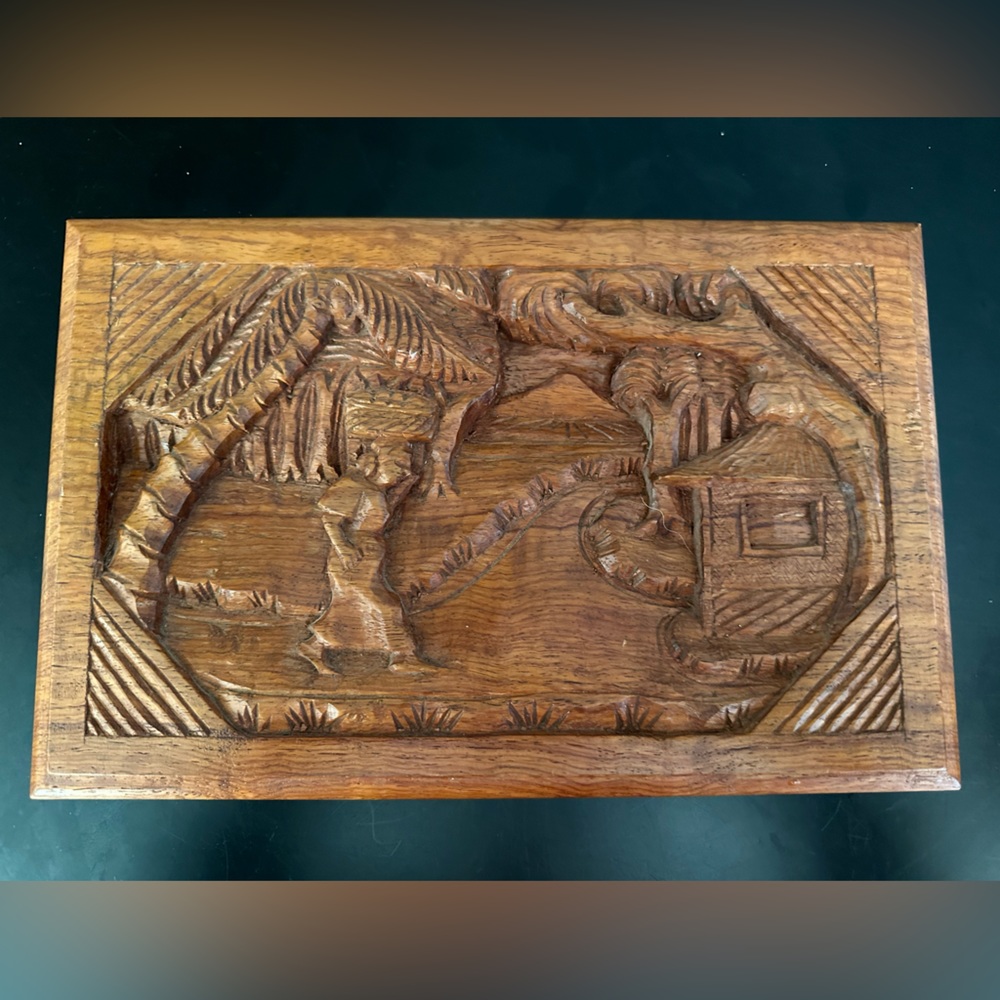 Carved Wood Art